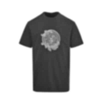Medusa Crystal & Embroidered T-Shirt