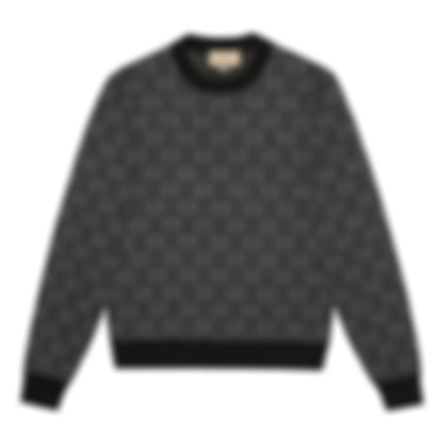 GG Jacquard Knit Crewneck Sweater