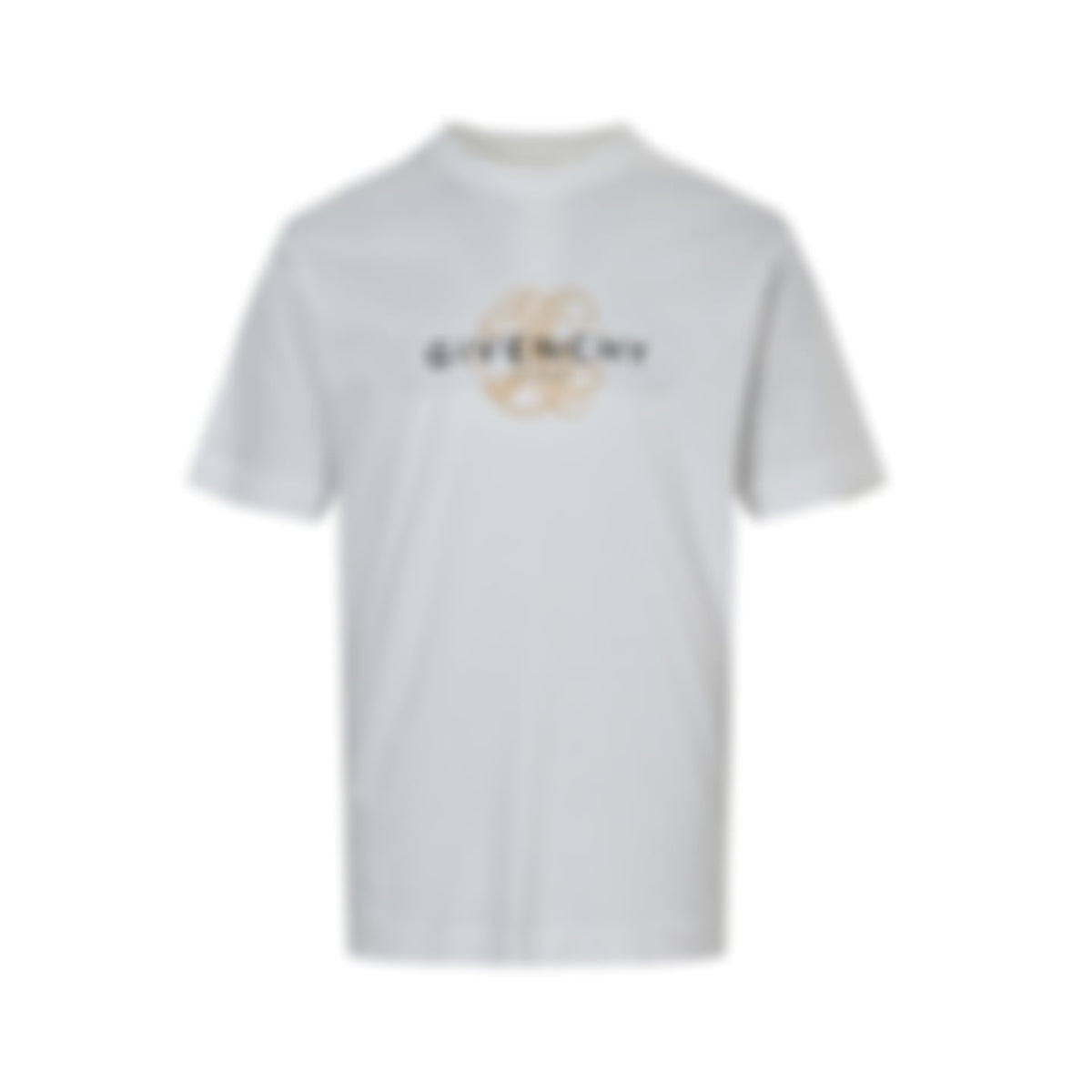 Layered Monogram Logo T-Shirt | White