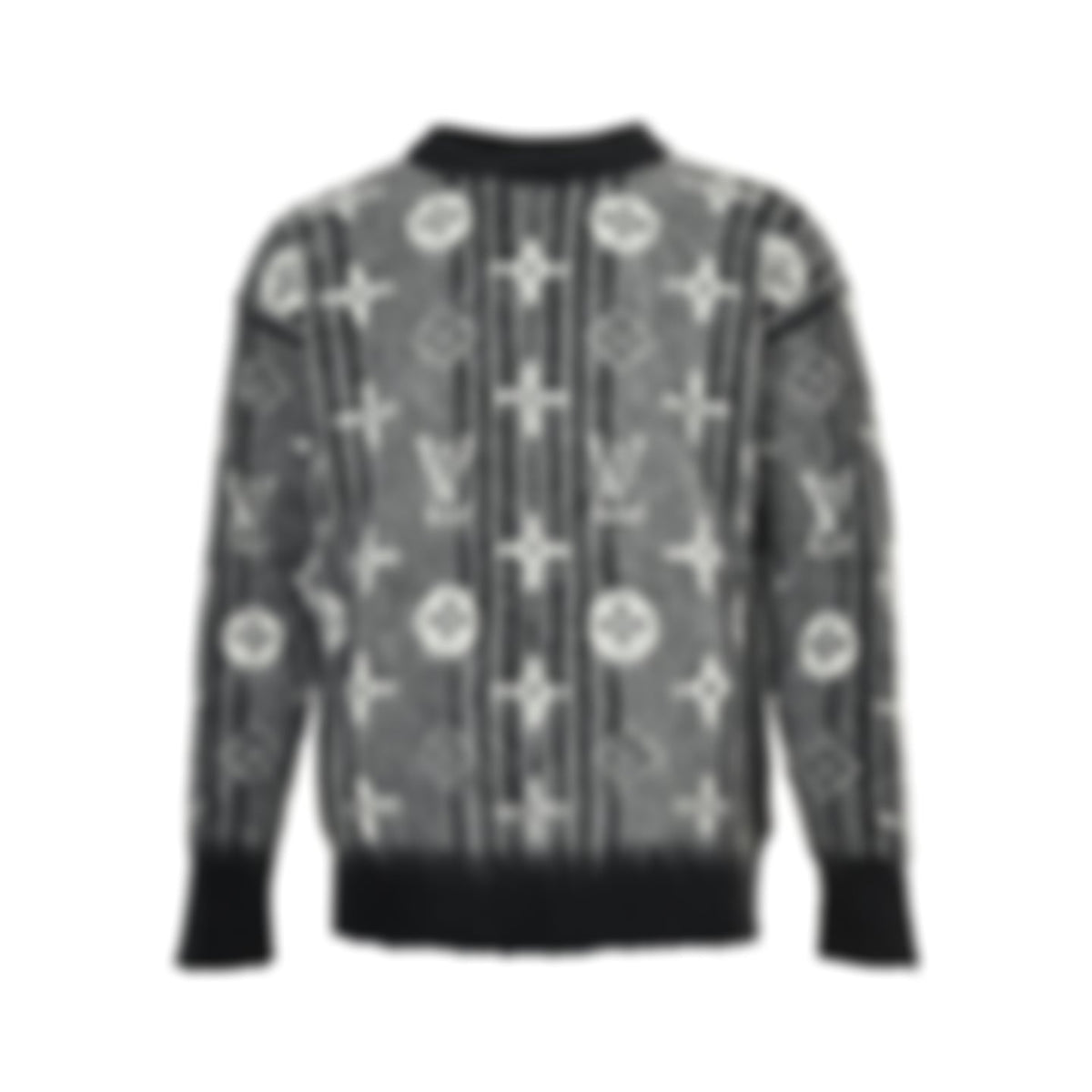Brushed Knit Monogram Sweater