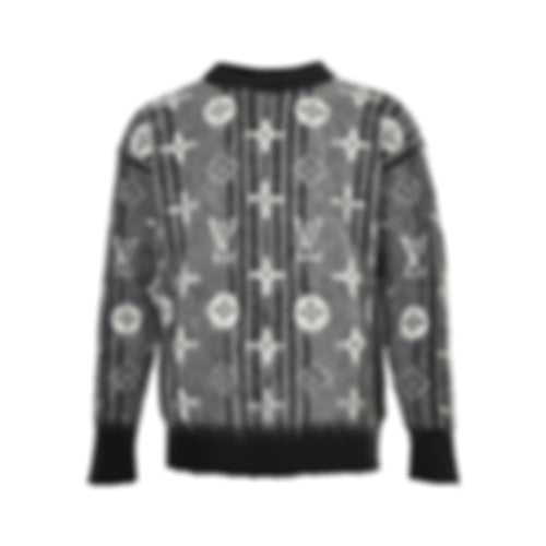 Brushed Knit Monogram Sweater