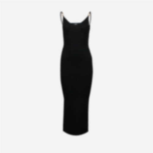 Black Knit Dress