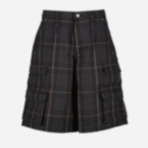 Checked Shorts