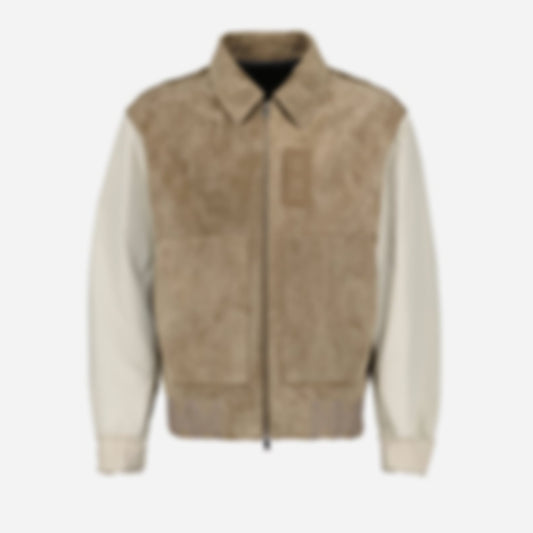 Zipped Varsity Jacket