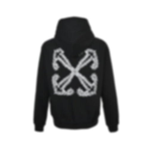 Scribble Arrows Pullover Hoodie