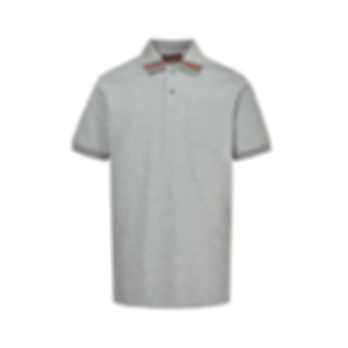 Web Stripe Collar Polo
