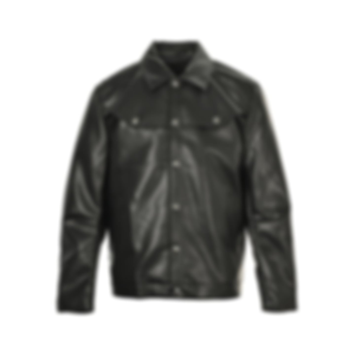Hearts Leather Western Shirt-Jacket