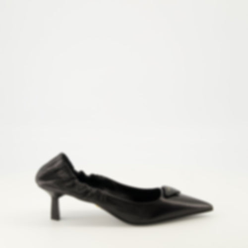 Worn Leather Pumps