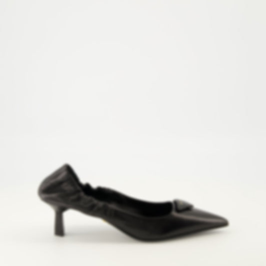 Worn Leather Pumps