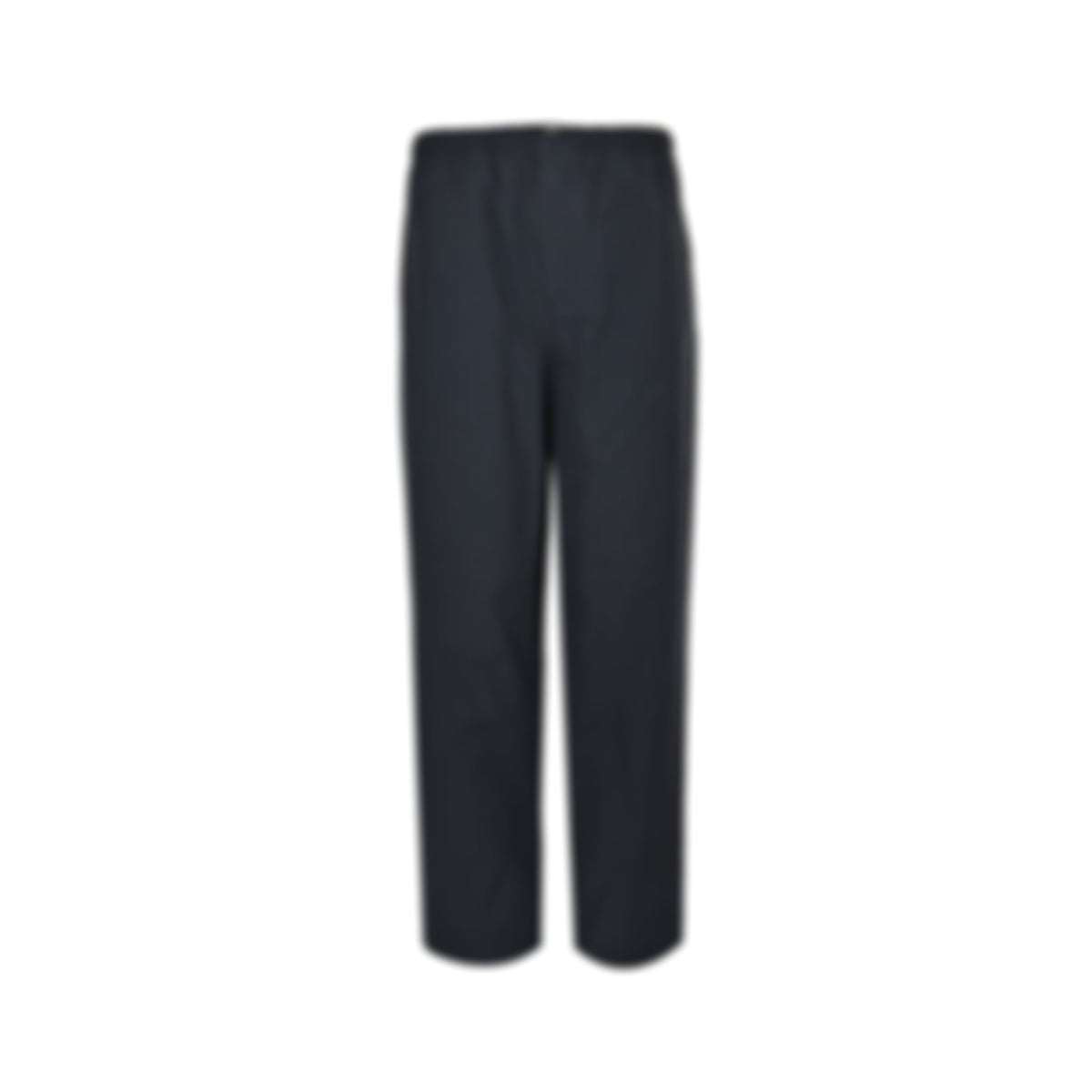 Cotton Twill Elasticated Trousers - Navy Blue