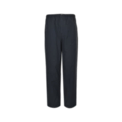 Cotton Twill Elasticated Trousers - Navy Blue
