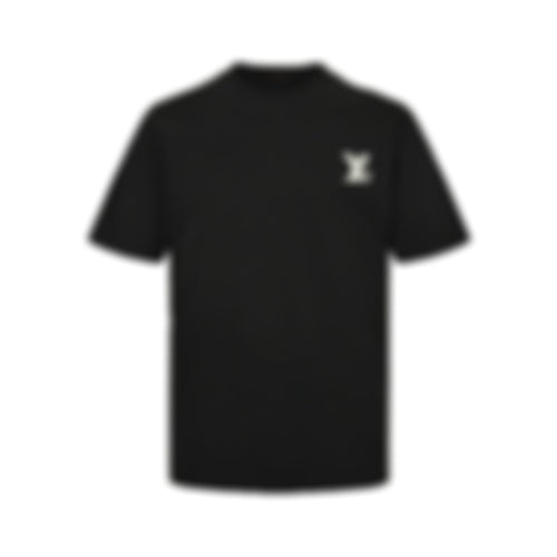 Raised LV Patch T-Shirt - Black