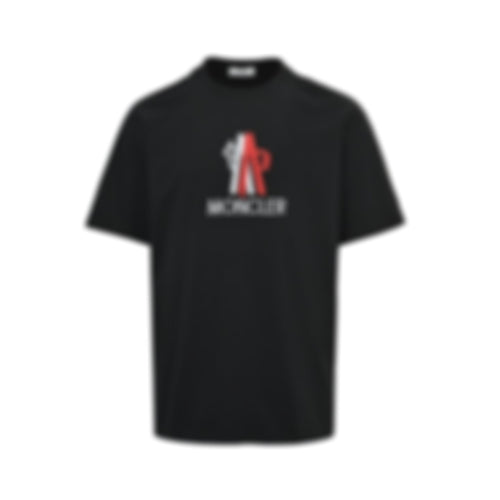 Split Logo Cotton T-Shirt