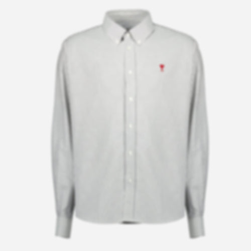 White Striped Ami de Coeur Shirt