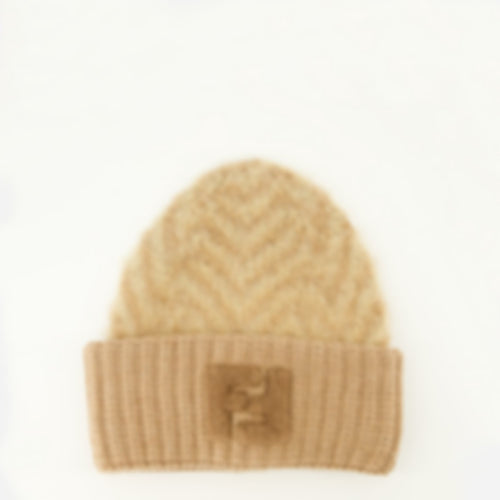 Brown Wool Beanie