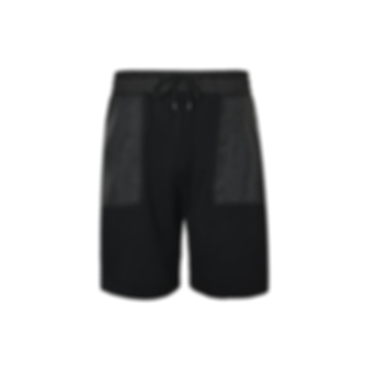 Monogram Panel Athletic Shorts | Black