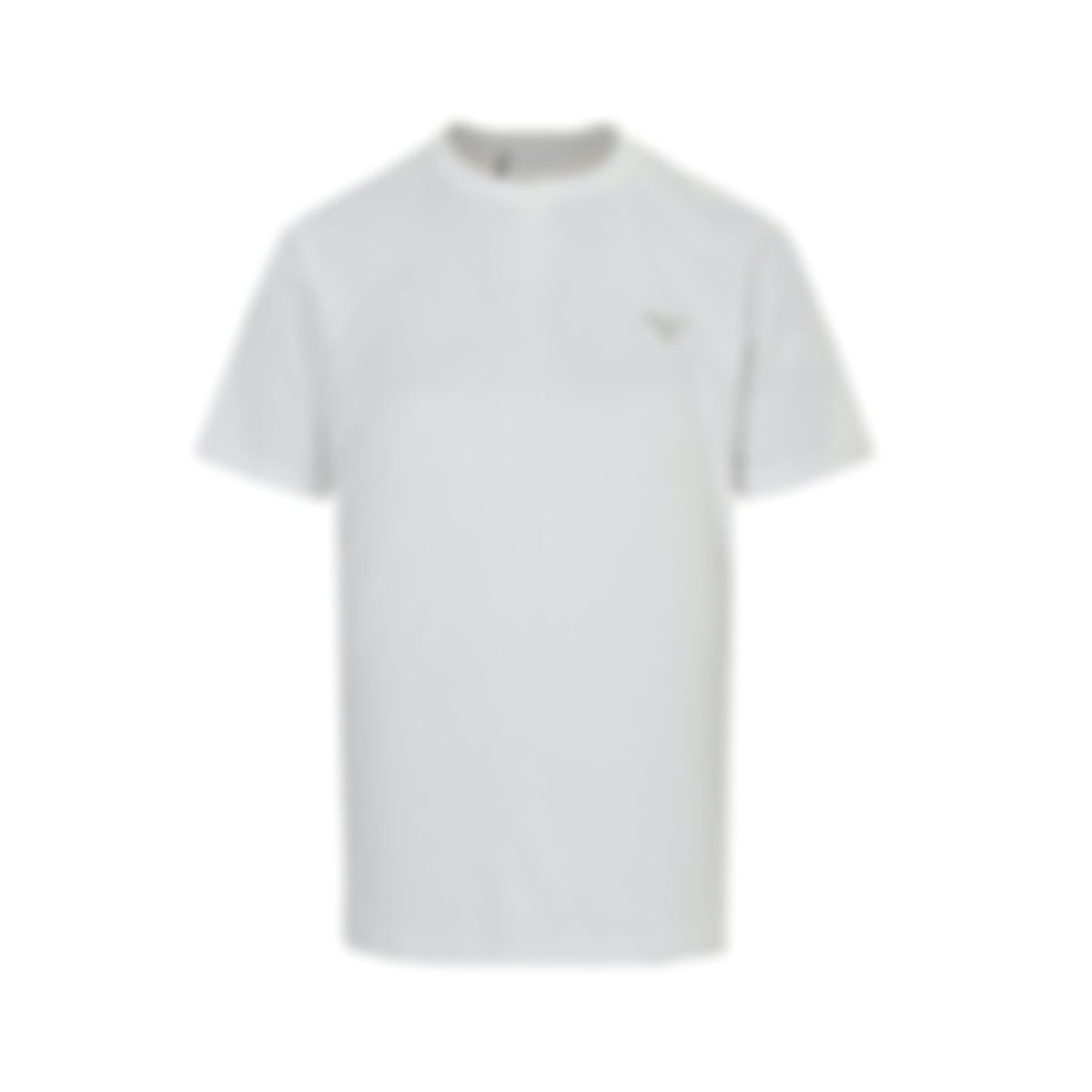 Terry Cloth Triangle Logo T-Shirt