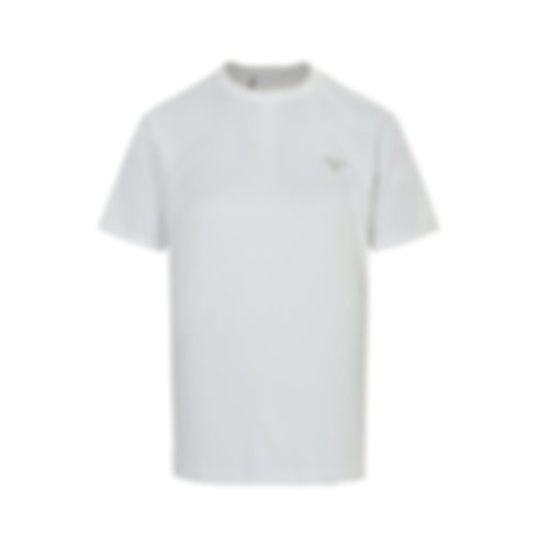 Terry Cloth Triangle Logo T-Shirt
