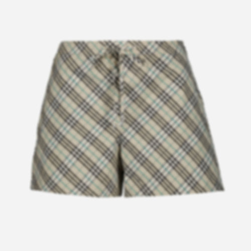 Checked Shorts