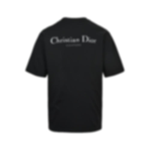 Couture Double side Logo T-Shirt - Black Distressed