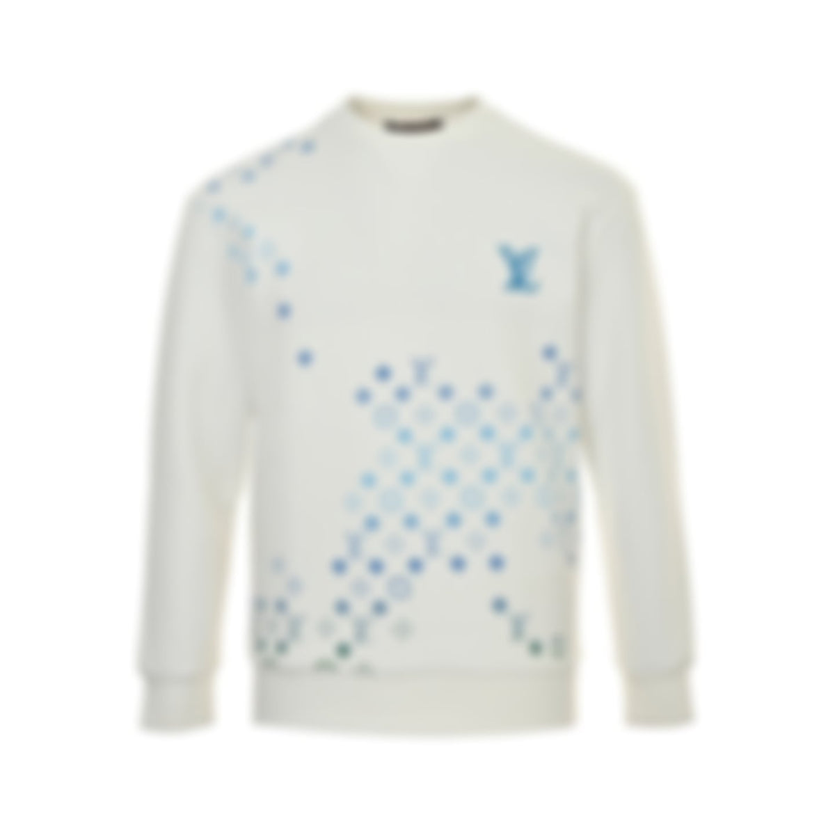 Gradient Monogram Cotton Sweatshirt