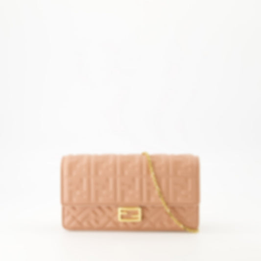Baguette Wallet with Chain