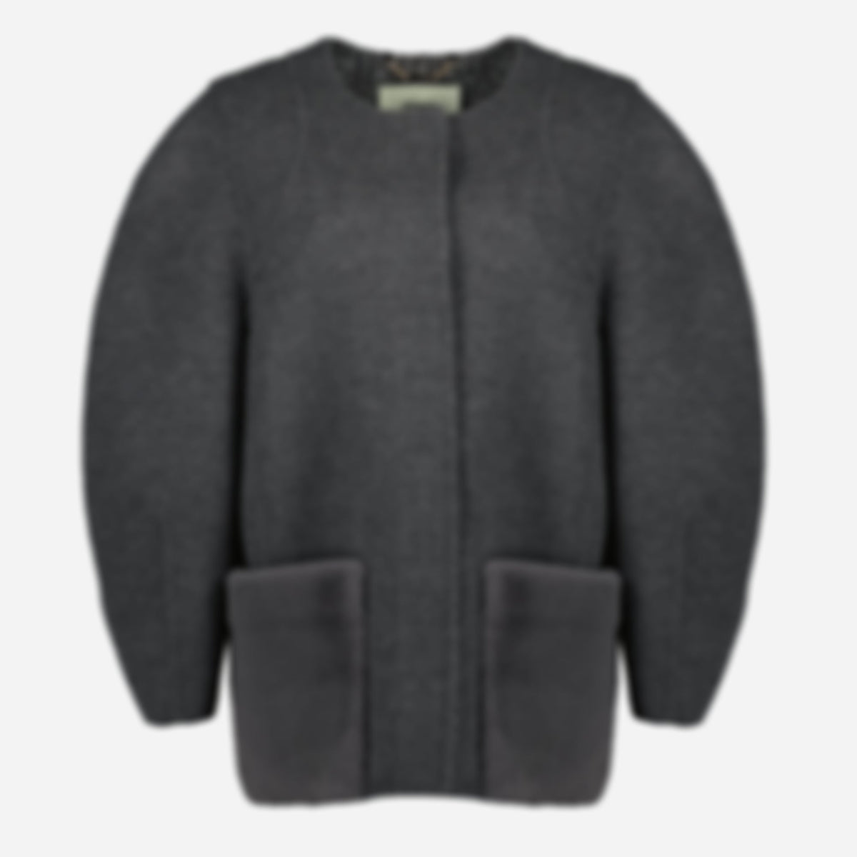 FF Wool Coat in Gray