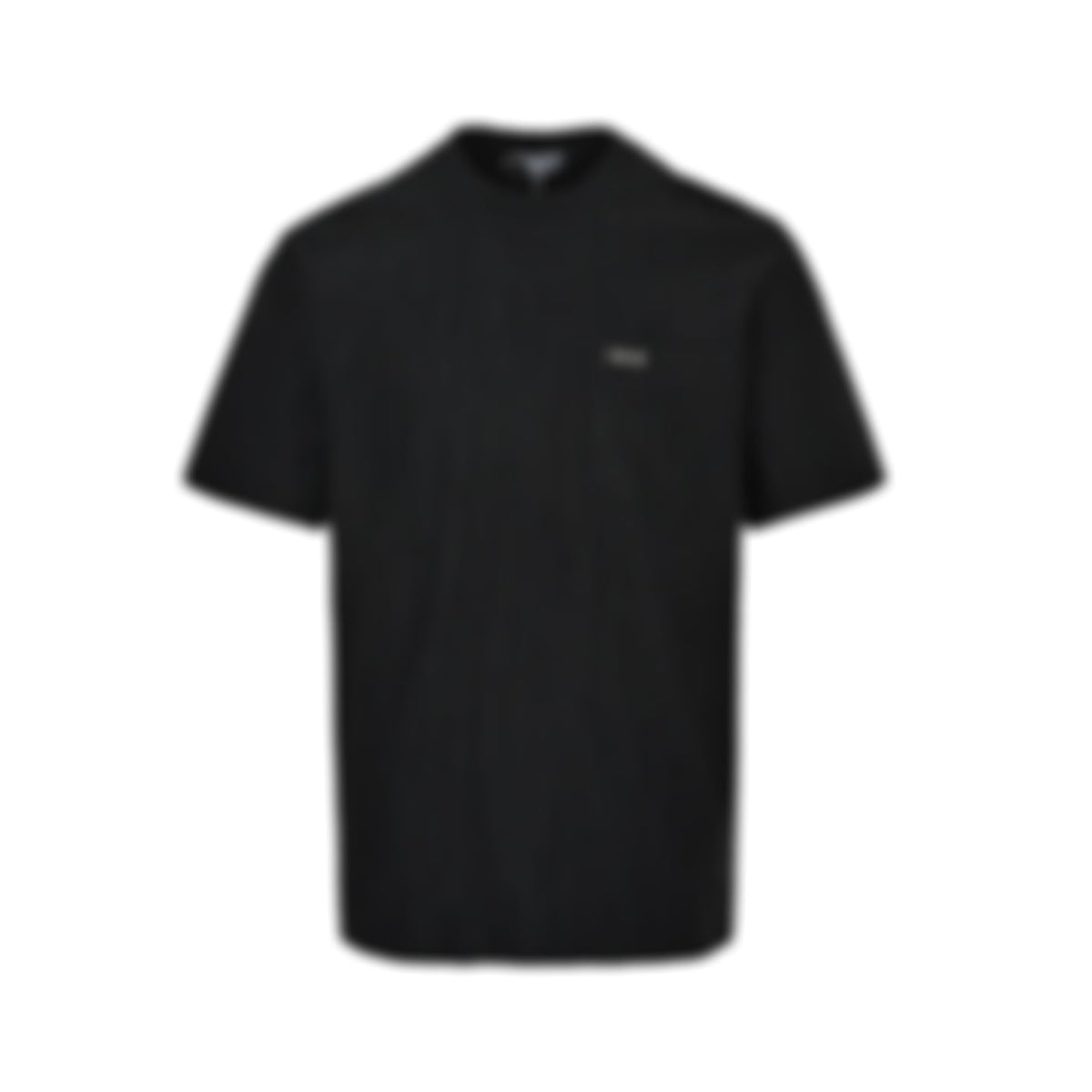 Tonal Oblique Jacquard Pocket T-Shirt