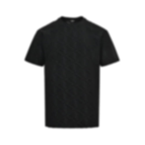 FF Jacquard Sponge T-Shirt - Black