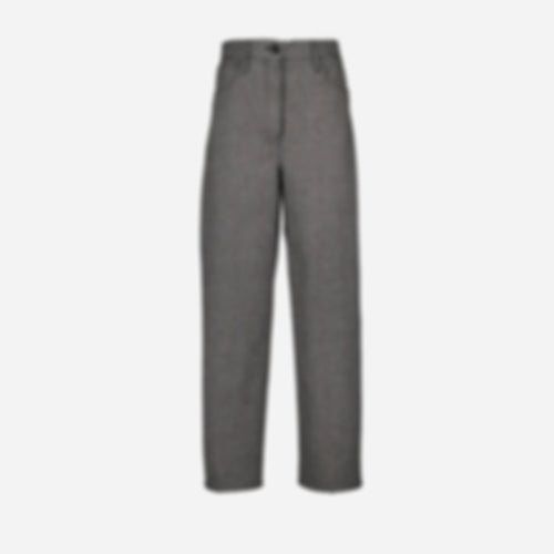 Checked Pants