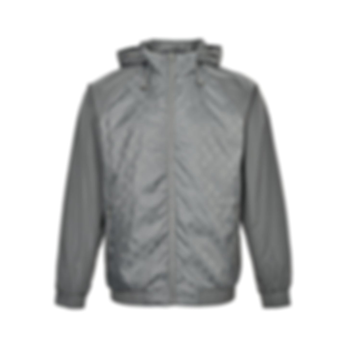Monogram Windbreaker | Black & Grey | Slim Fit