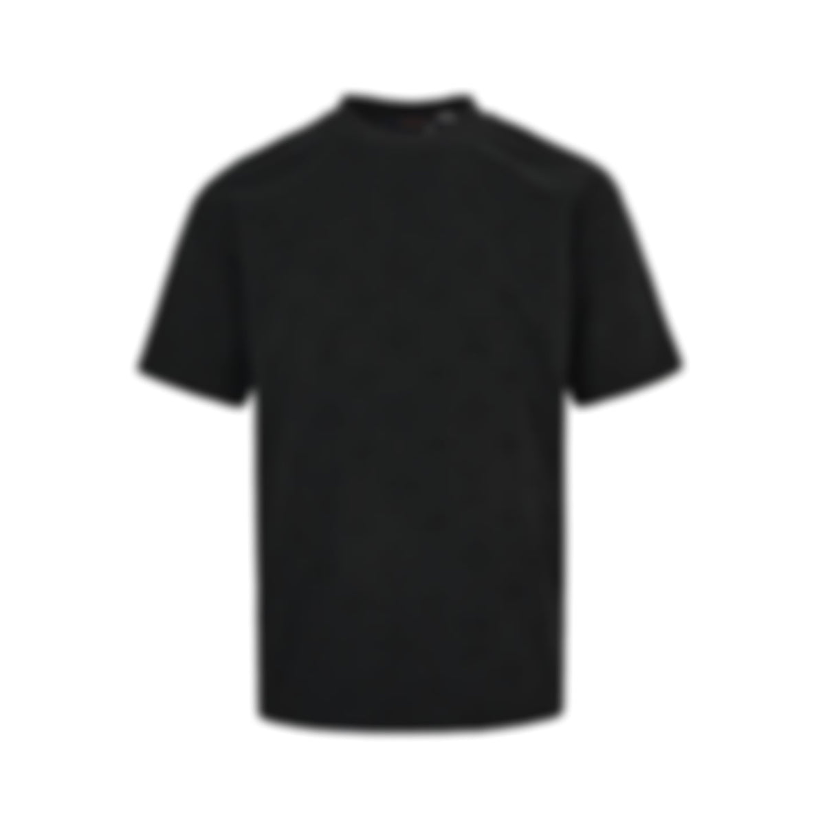 Tonal Embossed Monogram T-Shirt | Black