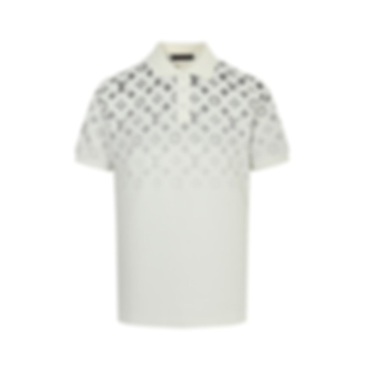 Gradient Monogram Cotton Polo