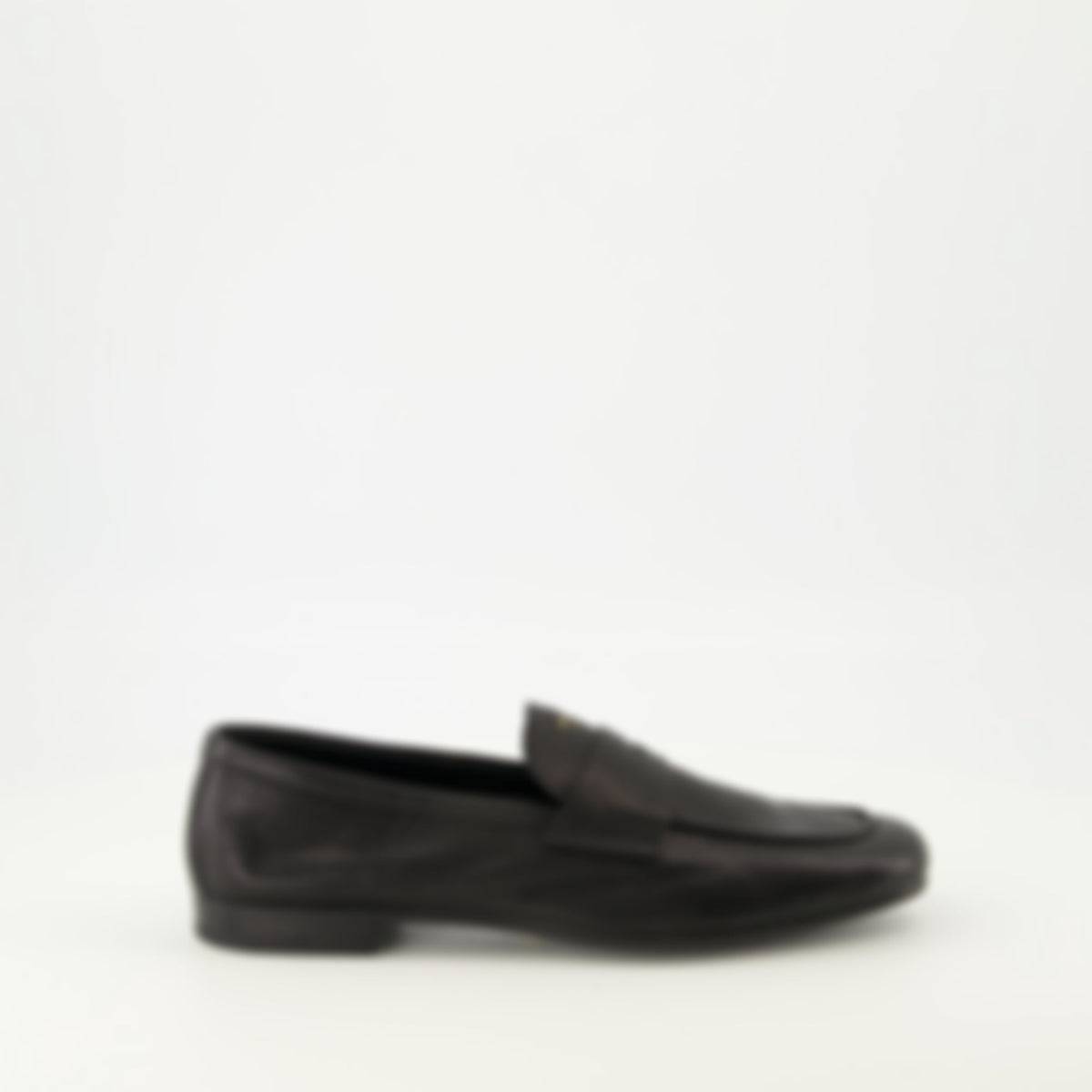 Black Leather Loafers
