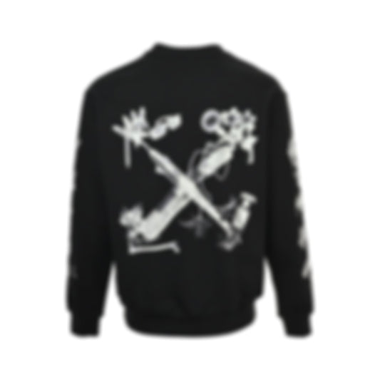 X-Ray Still Life Graphic Sweatshirt | Black