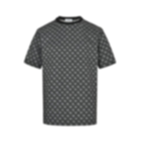 4G Checkerboard Knit T-Shirt