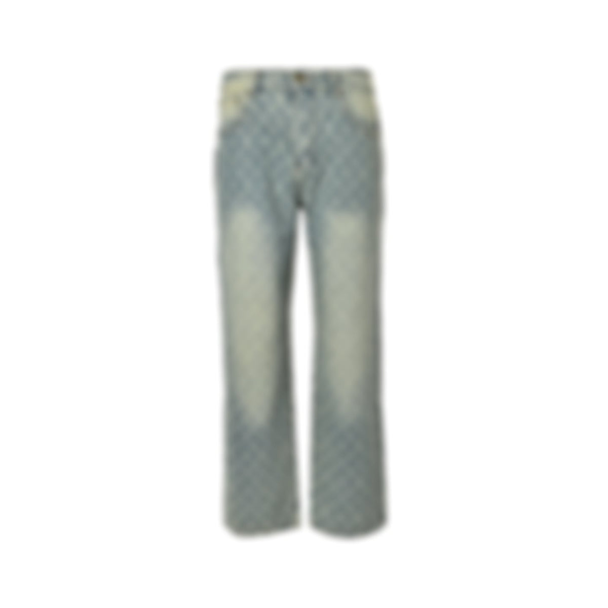 Monogram Jacquard Denim Jeans