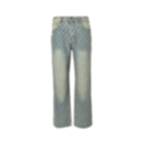 Monogram Jacquard Denim Jeans