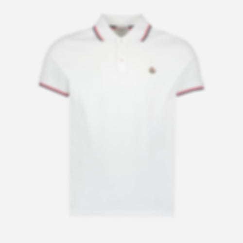 Polo à liserés tricolores