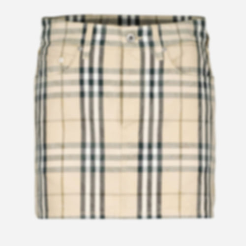 Mini Check Skirt