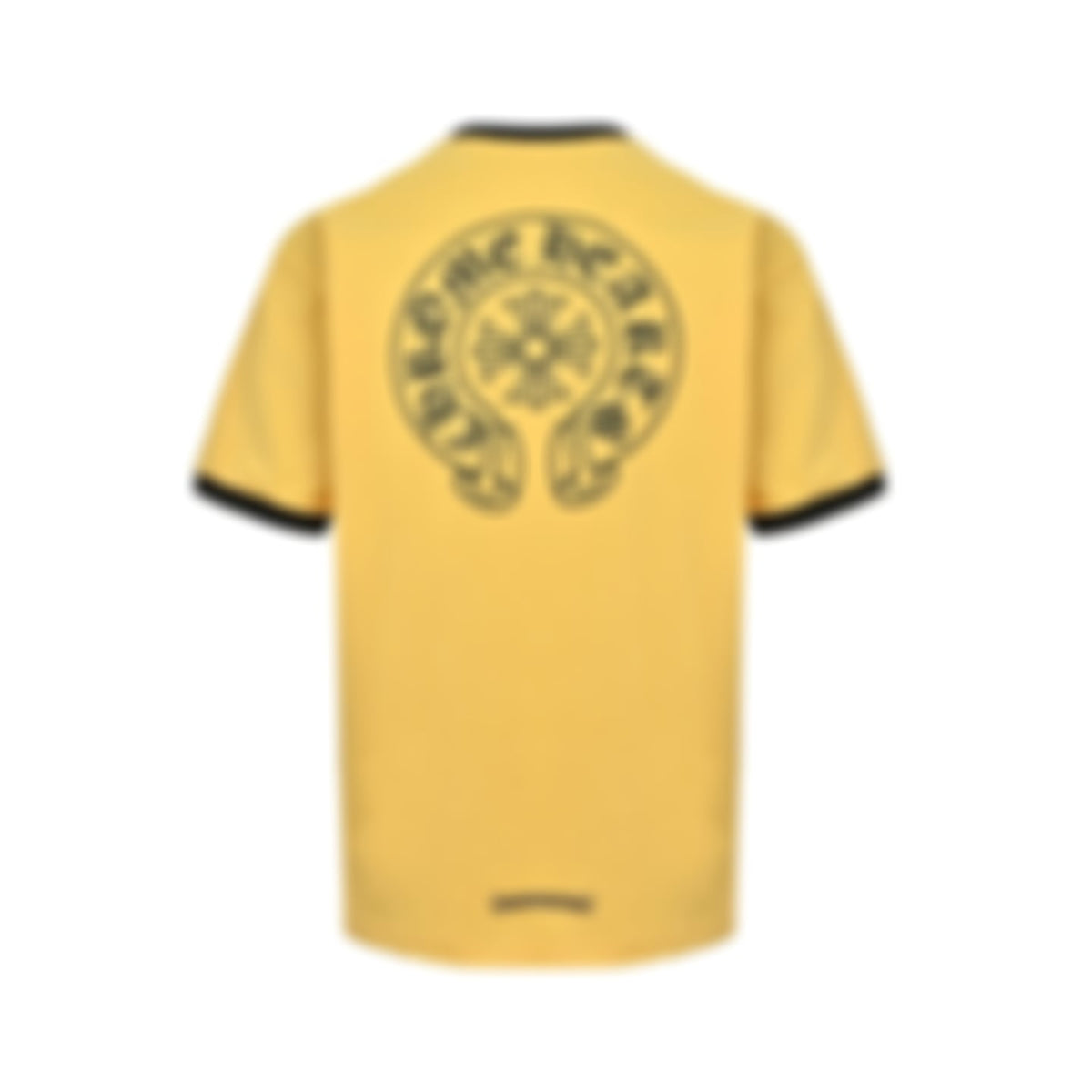 Horseshoe Logo Ringer T-Shirt | Yellow & Black