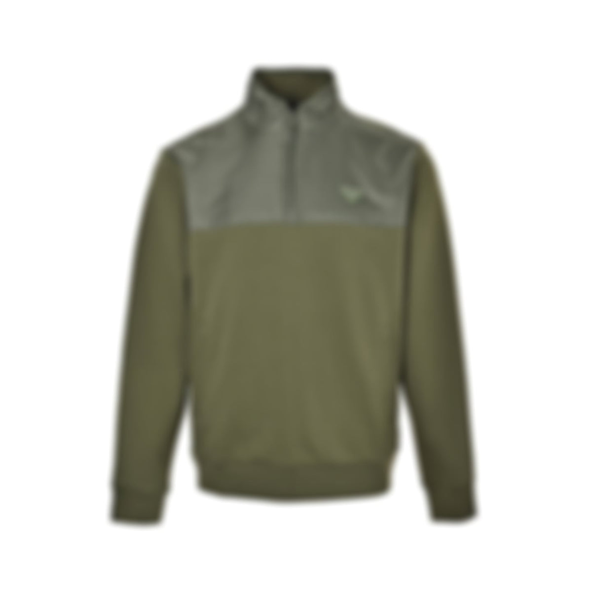 Re-Nylon and Cotton Half-Zip Sweatshirt