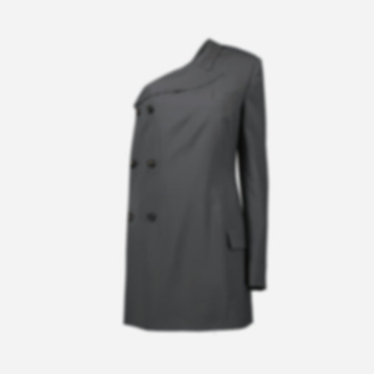 Asymmetrical Blazer Dress