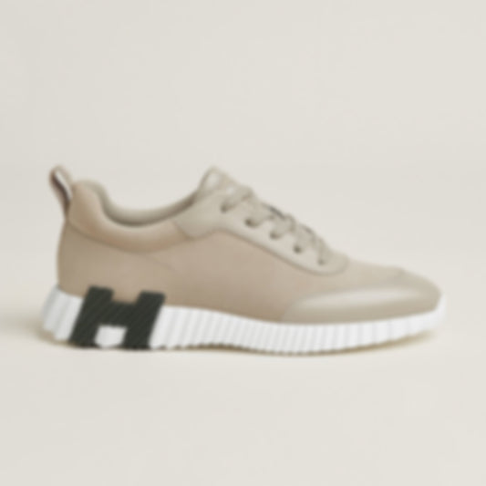 Bouncing Sneaker - Taupe/White