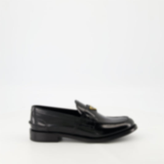 Black Leather Loafers