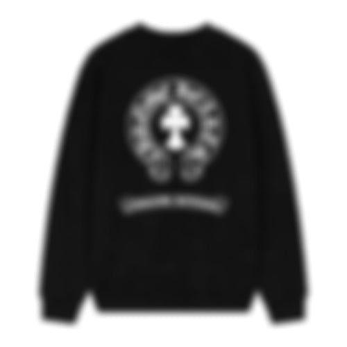Horseshoe Cross Logo Crewneck Sweatshirt